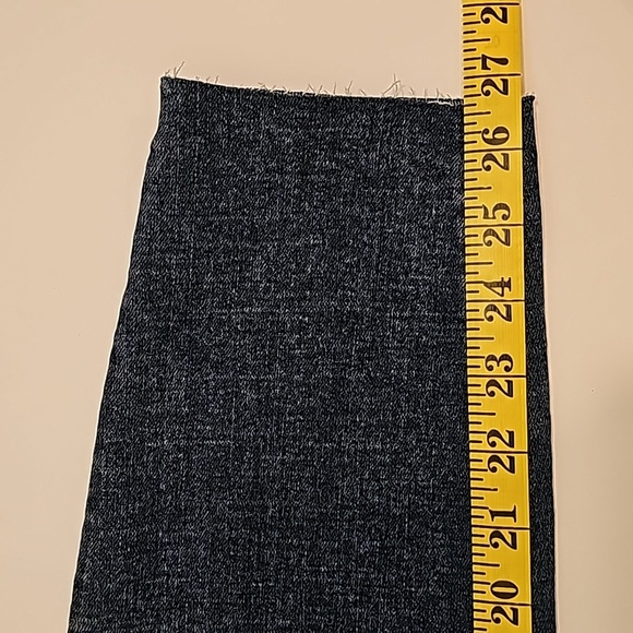 J. Crew Blue Jeans Denim Pant 9" Mid-Rise Skinny Button Fly Signature Stretch 30 - Picture 15 of 16